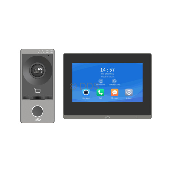 KIT комплект IP домофона UNV KIT/201S/372S