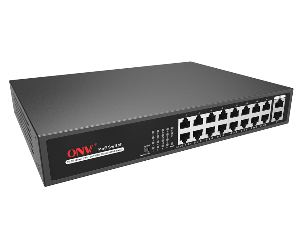 PoE коммутатор на 16 портов ONV-H1016PL