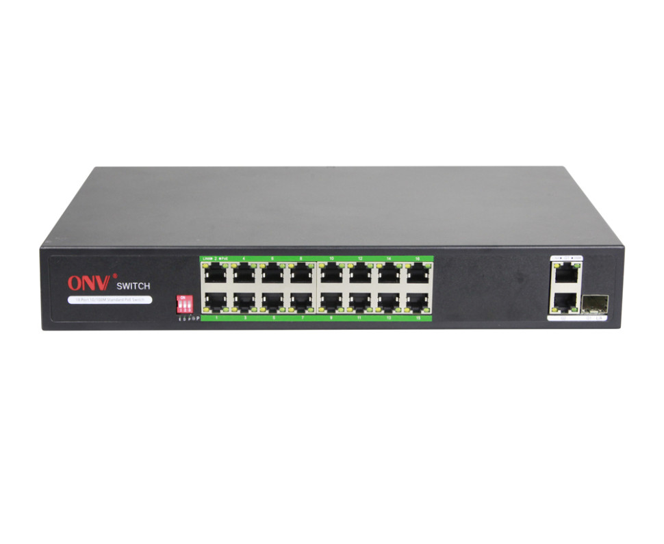 PoE коммутатор на 16 портов + SFP uplink ONV-H1016PLD