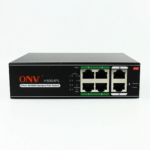 PoE коммутатор на 4 порта ONV-H1064PL